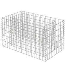 vidaXL Gabionen-Hochbeet Aus Verzinktem Stahl 90 X 50 X 50 Cm - Silber - Übersicht 3