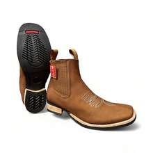 Cowboy    Cremallera lateral    Vacaciones - Camel - Ver 8