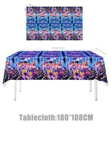 Set di decorazioni usa e getta per feste a tema K-pop, anime, film, adatto per feste di compleanno di ragazze, include striscione, palloncini, decorazioni per torta, calze natalizie, regali di Natale, decorazioni natalizie