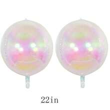 60in/50in/32in/10in Oversized Colorful 4D Balloon, Suitable For Weddings, Birthdays, Anniversaries, Fashion Parties, Back To School, Summer Parties, New Year, Christmas Decorations