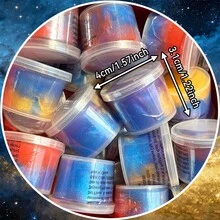 Slime Galaxy, Hộp quà tiệc Galaxy, Đồ chơi trẻ em, Chất đàn hồi, Cốc slime Galaxy - Quà tặng tiệc slime cho trẻ em dịp Giáng sinh, Halloween, Lễ Phục sinh, Ngày Valentine, Năm mới, Chất đàn hồi, Không dính, Không bẩn, Giảm căng thẳng, Phù hợp cho cả nam và nữ - Phần thưởng trong lớp học, Đồ dùng tiệc (Màu ngẫu nhiên) (Hộp màu ngẫu nhiên) - 6 - Xem 3