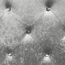 Velvet Sleigh Bed Frame In Grey And Silver - Silver - View 3