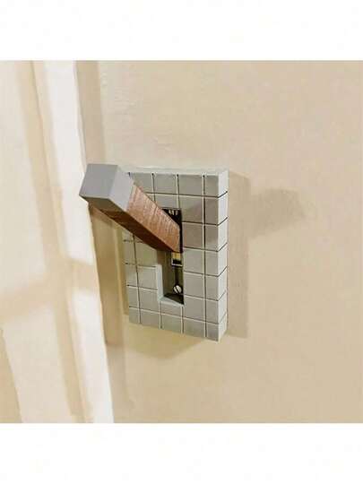 1pc Flip Handle Light Switch Cover, Decorative Light Switch Plate, Gamer Room Decor, 3D Printed Light Switch Cover, Fits Standard Toggle Switch, 4.5 X 2.83 X 0.5 Inches