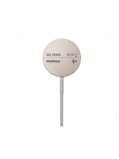 UD32L Magnetic Wireless Charger Qi2 Certified 15W 5200Gs Strong Magnetic Force For Stable Adsorption 0.8cm Ultra-Thin Design MagSafe Ecosystem Compatible