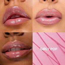 ColourPop So Juicy Plumping Lip Gloss Balm - Hydrating Lip Gloss & Balm With Peptides & Pearl Finish - Non-Sticky Formula - Visibly Plumps Lips & Delivers Buildable Color - Cyberstar (0.07 Oz) - Girly POP - Xem 3