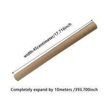 35g/Roll Brown Kraft Paper Roll, Gift Wrapping Paper, Bouquet Wrapping Paper, For Arts & Crafts Gift Boxes, Floral Packaging, Material, Shipping Paper, Gift Wrapping, DIY Handmade, Painting Easel, Artworks, Crafts, Postal Packaging