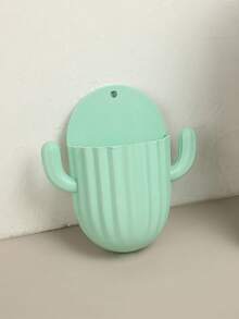 1 Stück kreative Zahnbürstenhalterung zum Aufhängen, süßer Cartoon Badezimmer Zahnbürsten- und Zahnpastahalter, ohne Bohren erforderlich