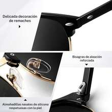 ¡RecomendadoGafas de Sol Deportivas Polarizadas Hombre y Mujer,Gafas Deportivas Ciclismo,Protección UV400,Adecuadas Senderismo,Deportes,Pesca,Ciclismo,Etc¡Top de Temporada - Negro + Verde - Ver 6