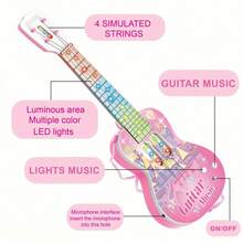 Fashionable Children's Microphone Set, Includes Stand, Karaoke Accompaniment, Musical Instrument, Educational Toy, Electronic Music Equipment, Suitable For Boys And Girls, Birthday Gift, Multifunctional Party Gift Set - Multicolor - View 4