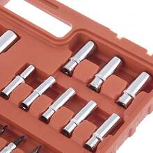 GEARZAAR 94pcs 1/4" & 1/2" Socket Ratchet Screwdriver Bit Set With Case FREE NEXT DAY - Default - View 2