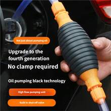 مضخة استخراج الزيت يدوية وأوتوماتيكية - مضخة نقل الوقود لنقل البنزين والبول - أداة شفط الزيت المحمولة - متعدد الألوان - مشاهدة 3