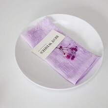 6/24 Pieces Solid Color Tassel Napkins Cloth Viscose 42*42cm/16.5inch Soft And Durable New Year's Eve Party Valentine's Day Casual Lunch At Home Cocktail Receptions Housewarming Pet-Friendly Meal Times Rustic Weddings Baby Showers Breakfast