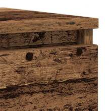 vidaXL Sideboard im Altholz-Look 37,5x35x99 cm Holzwerkstoff