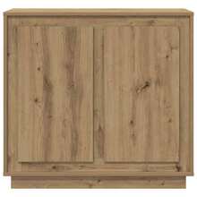 vidaXL Handgefertigtes Eichen-Sideboard, 80 x 34 x 75 cm