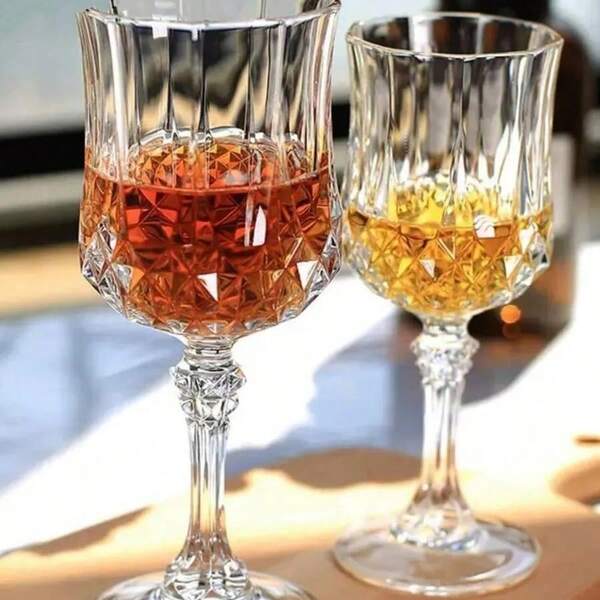 Vintage Embossed Reusable Plastic Glasses, Durable Cups, Juice Cups, Reusable Clear Plastic Champagne Flutes, Shatterproof Clear Plastic Champagne Glasses, Suitable For Parties, Weddings And Large Events. Back To School. Suitable For Weddings, Parties And Outdoor Celebrations. Plastic Champagne Flutes, Juice Cups. Suitable For Halloween, Christmas As Well As Party And Wedding Event Supplies.