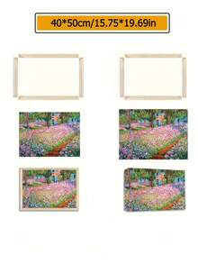 1个原装木框，装饰艺术风格，厚画布支撑，可自行装裱，适用于艺术油画和墙面装饰，适合家居、客厅、卧室、玄关、办公室、浴室等场所，是节日、派对、送礼、情侣、万圣节、圣诞节的理想之选。 - 原木色 - 查看 13