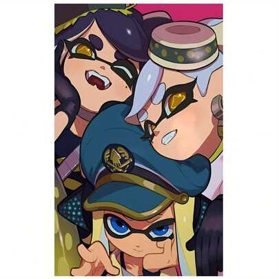 Lienzo de arte de pared de Inklings Premium - Póster sin marco, decoración perfecta para gamers y regalo único para fans de videojuegos