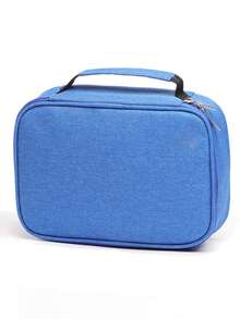 Estuche de lápices con cremallera multifunción, de alta capacidad, bolsa para bolígrafos, 72 ranuras, estuche grande de gran capacidad para lápices, bolsa organizadora de lápices de colores con bolsillo interior con cremallera para accesorios pequeños