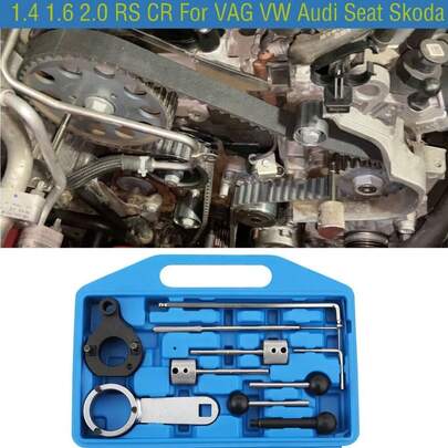 GEARZAAR For VAG VW Audi Seat Skoda Timing Tool Locking Kit Diesel Engine 1.6 2.0 TDI CR