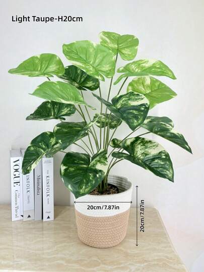 1个20厘米/28厘米手工绳编收纳篮 - 波西米亚风格花盆篮和洗衣篮，适合家居使用。绳编篮，手工编织植物篮，波西米亚风格收纳篮，黄麻绳收纳篮，玩具收纳篮，悬挂式花盆篮