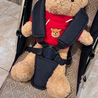 Baby Stroller Safety Belt Shoulder Pad Crotch Pad Safety Belt Pad Universal Accessories Five Point Safety Belt Shoulder Pad