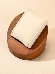 Oirlv Wooden Watch Display Stand With Pillow, Watch Storage Rack, Jewelry & Watch Holder, Watch Photography Props - Watch Stand - View 6