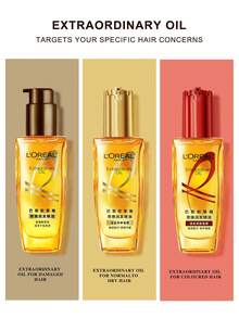 L'Oreal Post-Color Hair Oil, 100ml - 3.38fl.Oz - Little Red Bottle 100ml - View 8