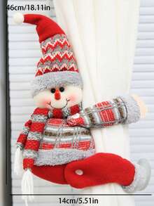 1 قطعة زينة معلقة من القماش الناعم بشكل بابا نويل ورجل الثلج، قمة شجرة عيد الميلاد وديكور منزلي معلق، مناسب لغرفة المعيشة والنوم والمدفأة وتجهيزات الحفلات، زينة عيد الميلاد المنزلية المريحة، هدية تدفئة المنزل، زينة عيد الميلاد المنزلية، هدية خاصة للعائلة والأصدقاء والأخوات، ديكور غرفة الشتاء
