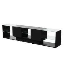 Comanlai Television Stands & Entertainment Centers - nero - Visualizzare 4