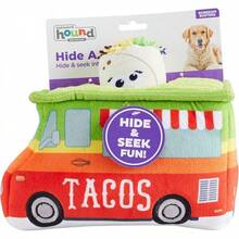 Outward Hound Squeakin' Eggs Plush Dog Toys - 3 Pack - Xe tải Taco - Xem 8