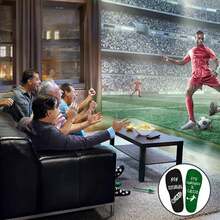 Calzini divertenti da uomo e donna con il motivo "NON DISTURBARE, STO GUARDANDO IL CALCIO", calzini invernali antiscivolo in cotone, idee regalo per papà, nonno, amico per compleanni e Natale