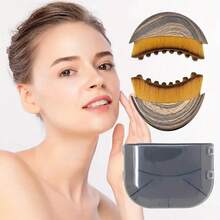 1PC Lymphatic Contour Facial Brush, Suitable For Lymphatic Drainage Massagers On The Face And Body, Ergonomically Designed To Accurately Fit The Skin - Brown - View 6