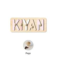 Halloween Thanksgiving Christmas Gifts,Personalized Name Puzzle,Baby Name Puzzle,Early Learning Toys For Baby Boy Or Baby Girl,3D Alphabet Jigsaw Toy,Wooden Alphabet Puzzle,First 1st Birthday Gifts,Wooden Puzzle,Personalized Gifts,Birthday Gift,Customized Wooden Puzzle Toy,Anniversary Gift,Building Blocks Gift Set,Desert Fall Cozy,Digital Printing - Pink - View 13