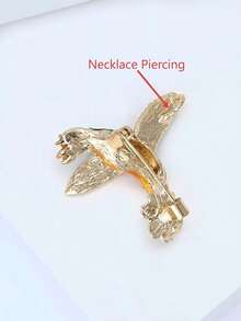 奢华珐琅蜂鸟胸针 - 女士佩戴动物别针，适合朋友聚会/宴会配饰礼物 - 蜂鳥(5086) - 查看 12