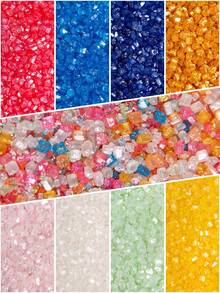 85g/3oz Color Sprinkles, Edible Sanding Sugar Crystals For Cake Decorating, Extra Fine Candy Sprinkles For Baking, Cupcake Topping Ice Cream Donut Decoration, Wedding Party Christmas Supplies - Multicolor - View 3