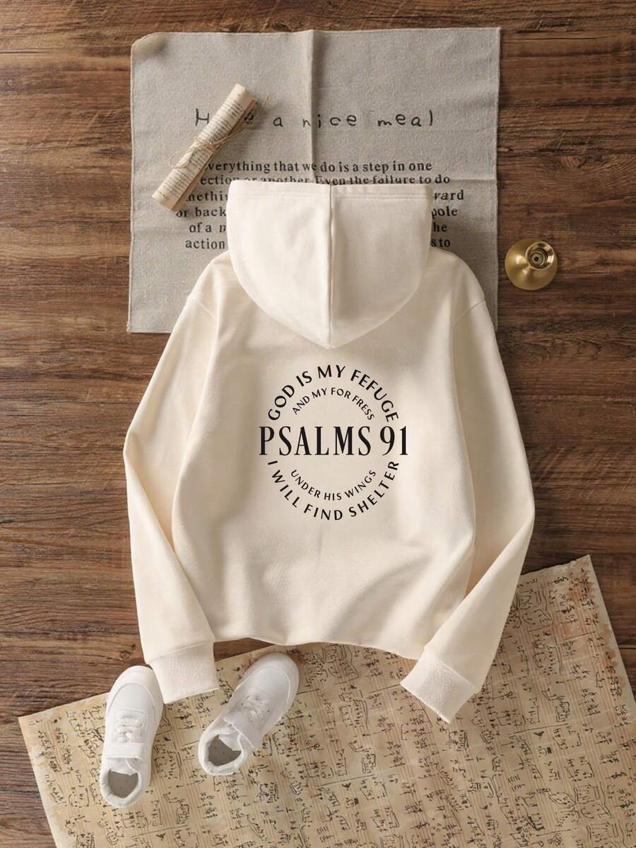 Áo nỉ trùm đầu in hình vui nhộn thường ngày cho bé trai tuổi mới lớn, mùa thu đông - Màu be - Xem 1