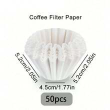 1pc Durable Coffee Drip Filter, Diamond-Shaped Coffee Press, Essential Accessory For Pour Over Coffee, Coffee Accessories, Back To School Supplies, Saudi National Day Gift - Transparent - View 11
