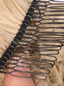 Synthetic LARGE Comb Clip In Curly Hair Extension Chignon Hair Pieces Women Updo Cover Hairpiece Extension Hair Bun