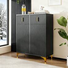 Storage Cabinets - Black - View 1