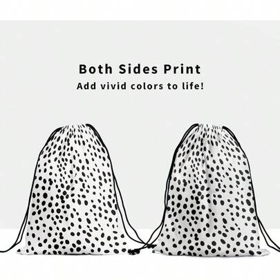 Animal Gymnastics Grip Bag Wildlife Drawstring Grip Bag Gymnastics Pouch String Bag Gym Sports Storage, Black, 9.25x 12 Modern