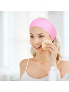 50 buc bentițe faciale de unică folosință, elastice, nețesute, cu bandă de susținere moale pentru îngrijirea pielii, pentru femei, salon, estetician, furnituri