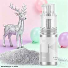 Cake Decorations Glitter, Baking Decor Accessories, DIY Craft Glitter Spray, Baking Glitter Decorations, Party Decor Supplies, Wedding Decor Set, Birthday/Thanksgiving Gift (Stickers Random)