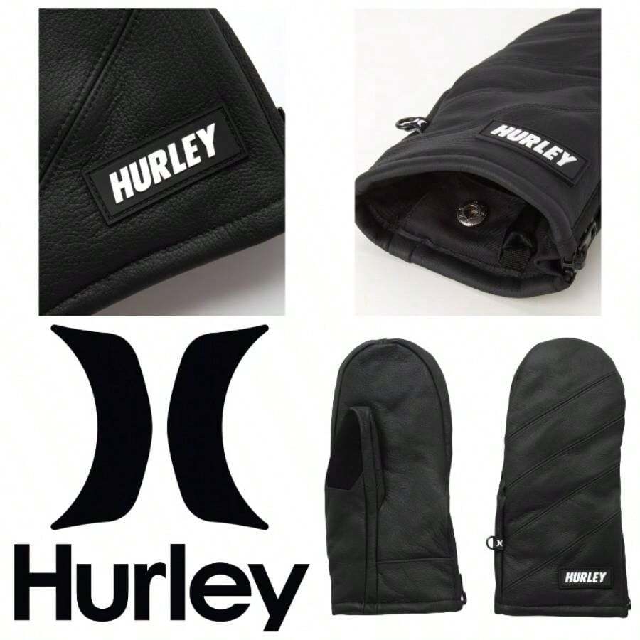 - Manoplas de nieve para hombre, forro polar Parkway, impermeables, aislantes, para esqu y snowboard, Thinsulate - Todo negro + Chica - Ver 1