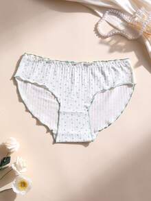 5 chiếc/gói quần lót ren mềm mại, thoải mái và thoáng khí cho nữ, quần lót họa tiết hoa gân gợi cảm, nhiều màu sắc, dùng cho tập yoga, thể thao và mặc hàng ngày - Nhiều màu - Xem 6