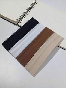 1pc Solid Color Headband Suitable For Daily Sports And Leisure, Headband With Headscarf, Sweatband, School Supplies, University Women Bandanas Winter Hair Accessories - Multicolor - View 1