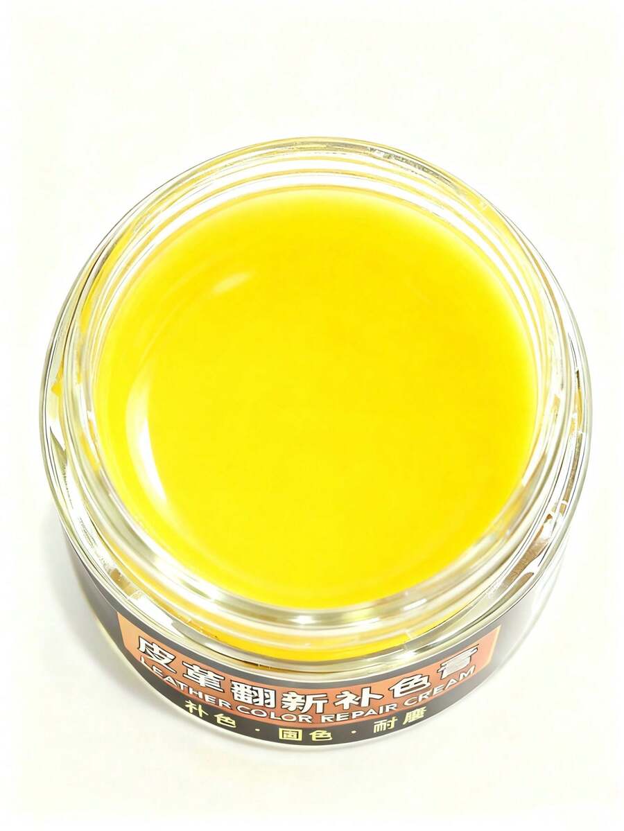 深棕色皮革修复膏及颜色修复剂：速干皮革修复霜套装，修复褪色、刮花的皮革 - 皮革染色修复剂，适用于家具、汽车座椅、鞋子、钱包和手提包，修复剥落和裂纹，使皮革焕然一新。