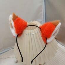 1个女士毛绒仿狐狸耳朵发箍，节日派对角色扮演发饰 - 生日礼物 - 圣诞礼物 - 完美礼物 - 礼物 - 礼物 - 万圣节礼物 - 棕色 - 查看 7