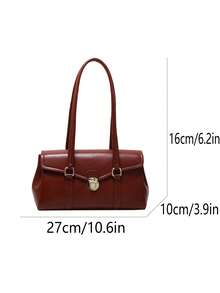 High-End Quality, Unique Personalized, Fashionable Handbag, Latest Fashion Handbag For Women, Retro Commuter Bag For Office Ladies, Shopping Gift, Waterproof, Anti-Theft, Expandable, Multipurpose, Multifunctional, Premium Shoulder Bag, Underarm Shoulder Bag