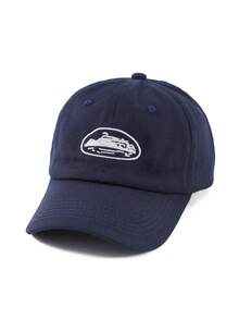 1pc Women's Letter Embroidered Baseball Cap, Fashionable Versatile Adjustable Snapback Hat For UV Protection