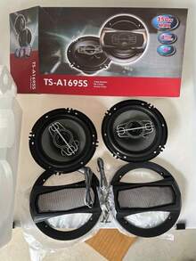 2 件 5 英寸汽车喇叭 4 路汽车高保真同轴扬声器，汽车音响音乐立体声全频扬声器汽车扬声器改装音响系统